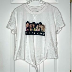 F.R.I.E.N.D.S Tie Front Tee Shirt